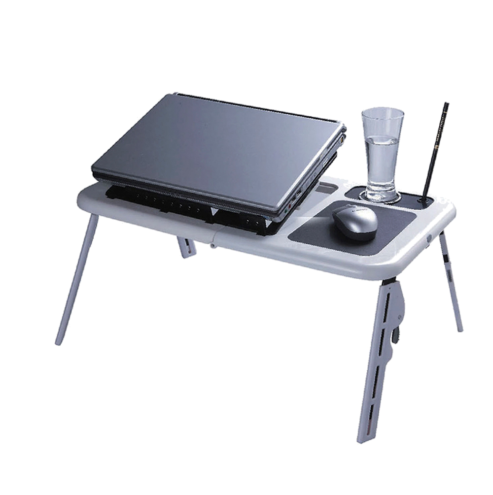 Mesa Com Cooler Para Notebook Mtn-888 Com Sensor Touch Tomate